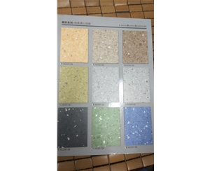 同質(zhì)透心地膠