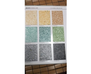 同質(zhì)透心地膠